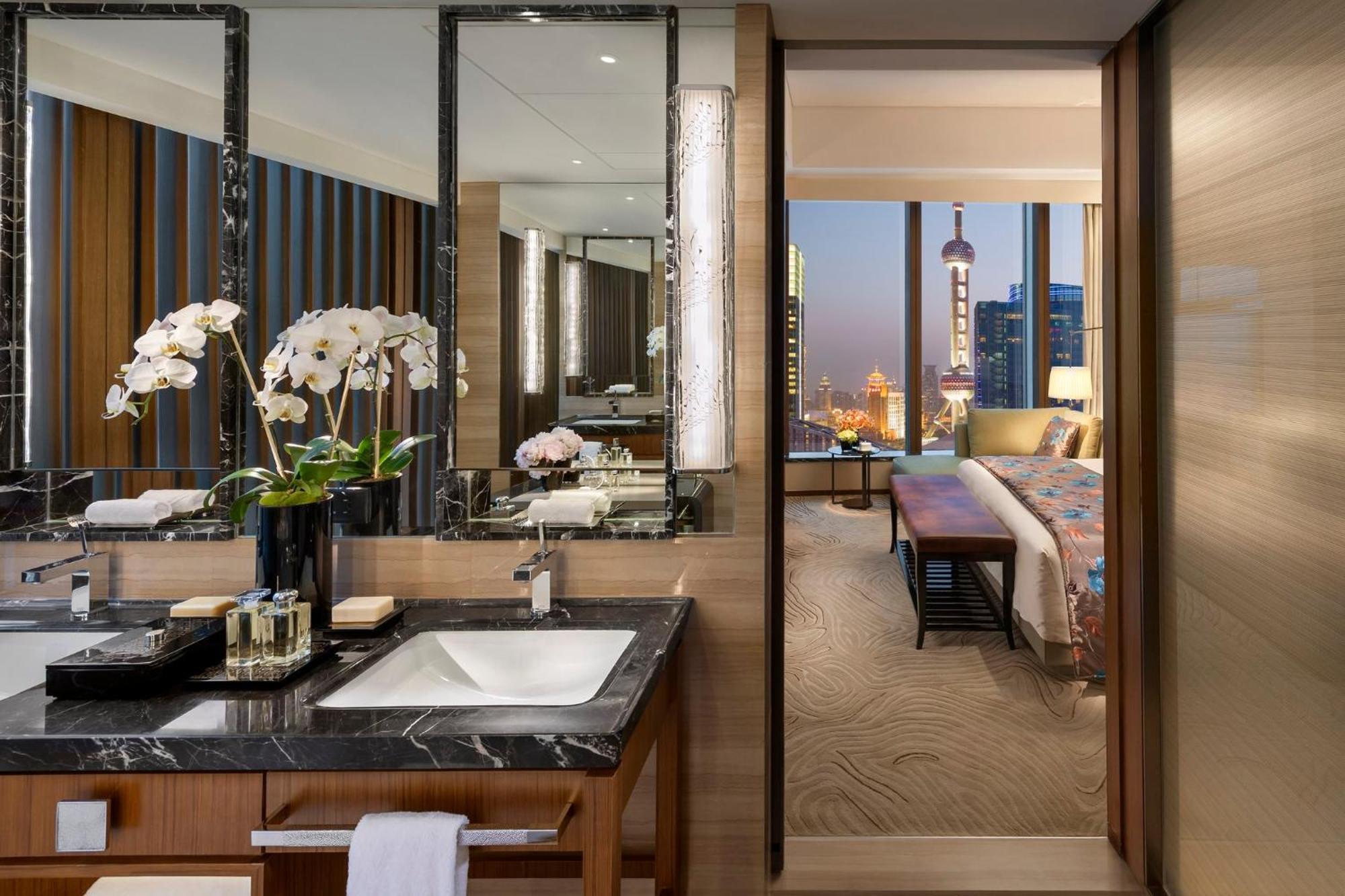 Mandarin Oriental Pudong, Shanghái Exterior foto