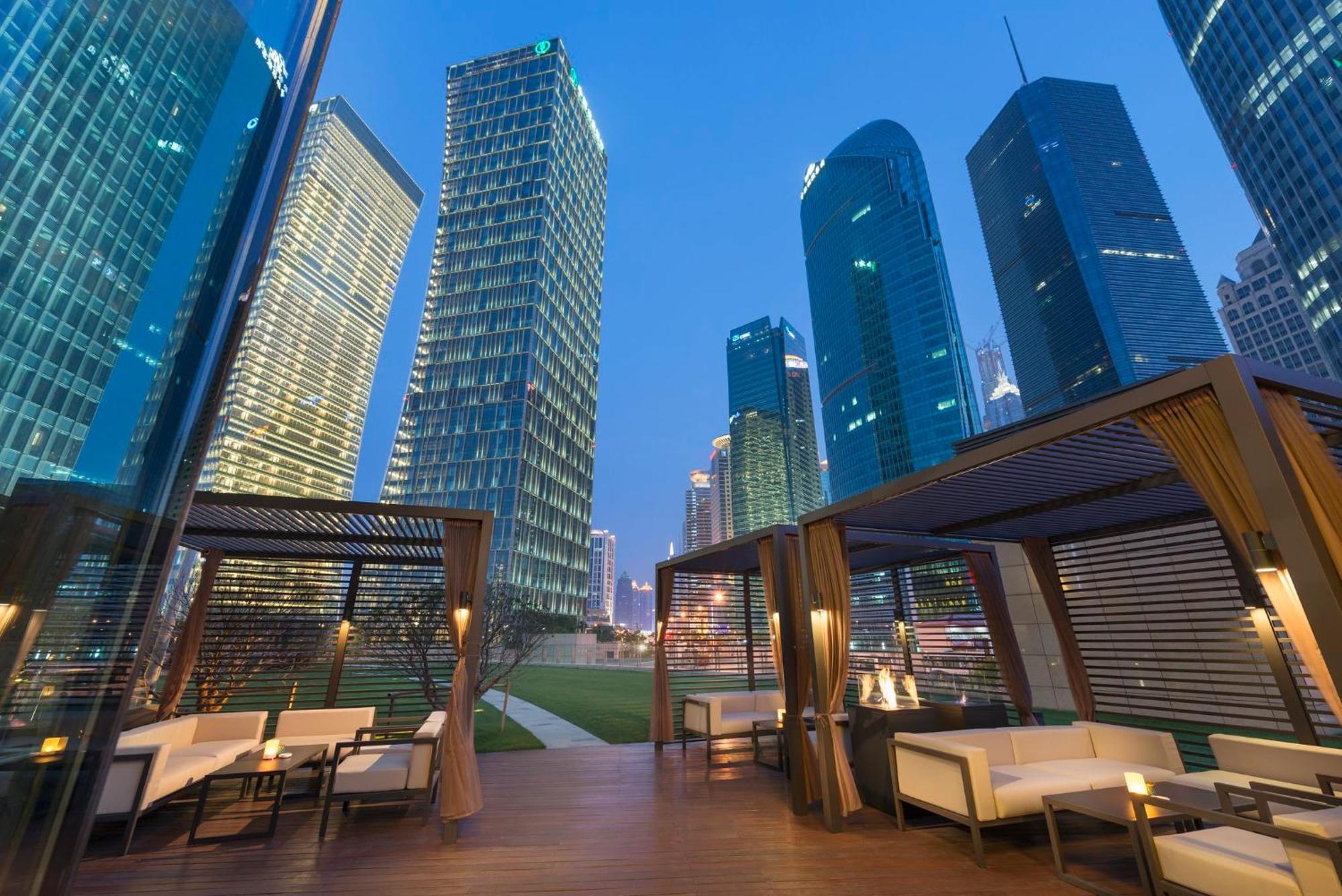 Mandarin Oriental Pudong, Shanghái Exterior foto