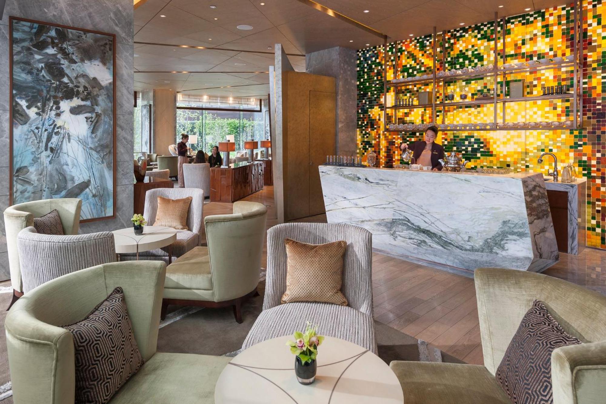 Mandarin Oriental Pudong, Shanghái Exterior foto
