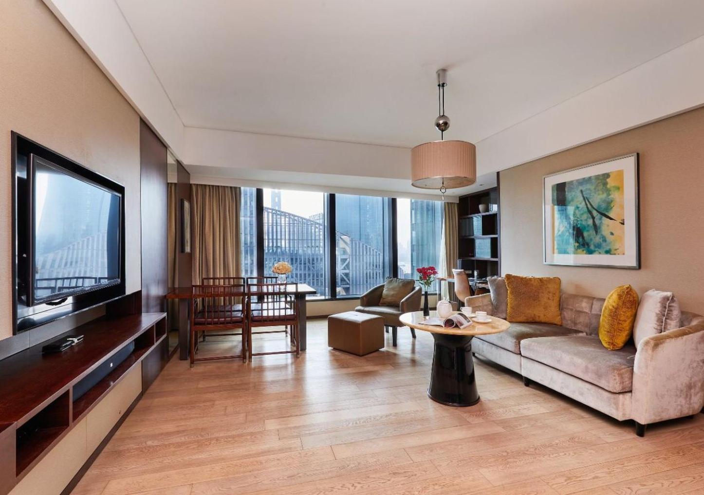 Mandarin Oriental Pudong, Shanghái Exterior foto